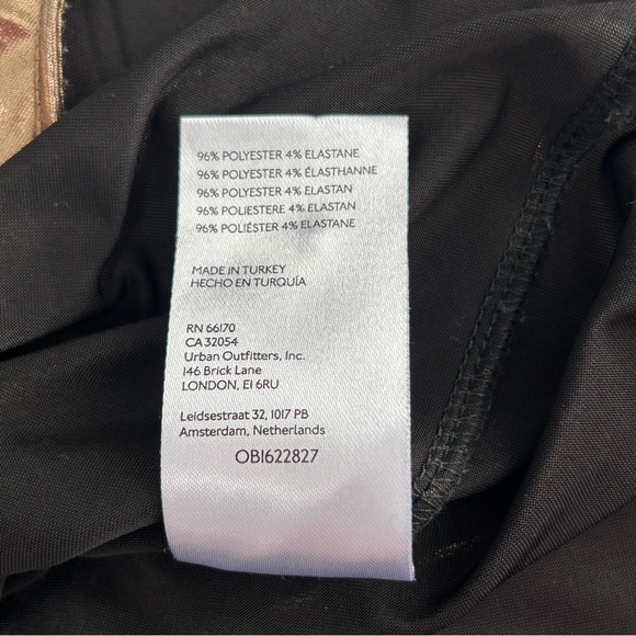 Anthropologie Shine  Gold Button Down Shirt  L - Picture 9 of 16